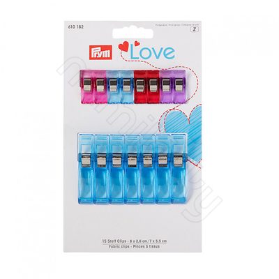 Svorky na textil 2,6+5,5 cm PRYM LOVE{% if product.brand.name %} – PRYM{% endif %}