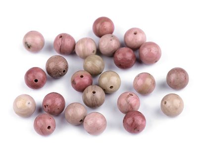 Minerálové korálky Rodochrozit Ø8 mm 10ks{% if product.brand.name %} – Galanterka{% endif %}