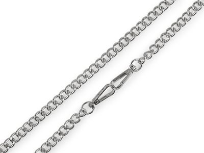 Řetízek na kabelky s karabinou délka 120 cm{% if variant.name %} – 4 (10 mm) barva nikl{% endif %}