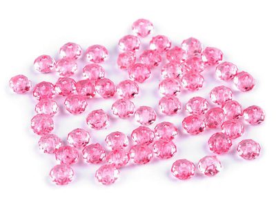 Plastové korálky broušené slavík 4x6 mm 20g{% if product.brand.name %} – Galanterka{% endif %}