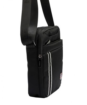 Nordee Pánská crossbody taška 24 x 20 cm černá – fotka 1