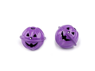 Rolnička dýně halloween Ø30, 40 mm 2 kusy{% if variant.name %} – 4 (Ø30 mm) fialová {% endif %}