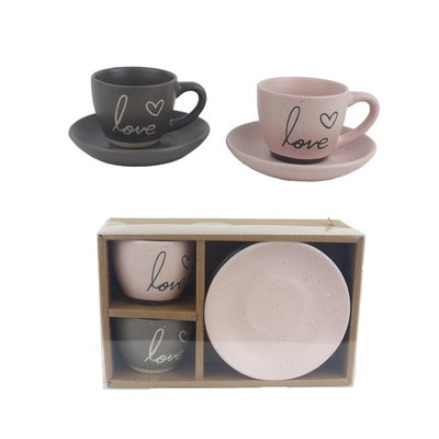 Hrníček s podšálkem, 2 sady X6957 - 90 ml{% if product.brand.name %} – {% endif %}