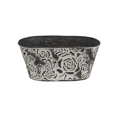 Plechový květináč K2984 - 23.5 ×13 x 10.5 cm{% if product.brand.name %} – Morex{% endif %}