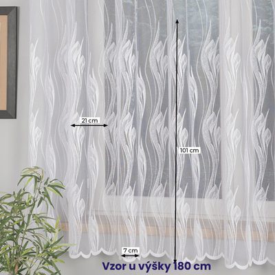 Kusová záclona Anturie 175x300 cm – fotka 4