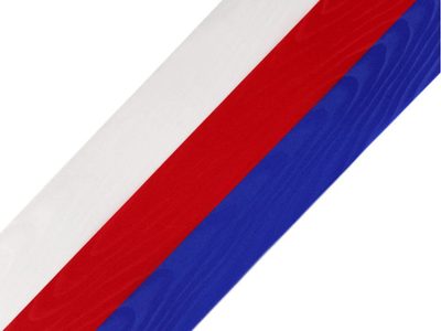 Stuha trikolora 10 metrů Česko šíře 10 cm{% if product.brand.name %} – Galanterka{% endif %}