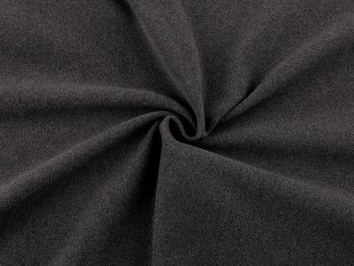 Oděvní soft fleece METRÁŽ - 5 (111) (280 g/m²) šedá uhlová