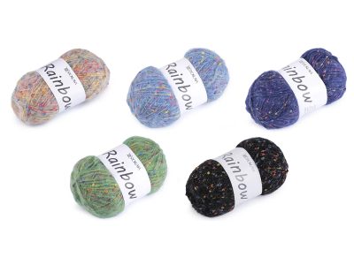 Pletací příze mohérová Rainbow 100 g{% if product.brand.name %} – Stoklasa{% endif %}