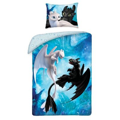 Povlečení ve vaku Jak vycvičit draka Bavlna, 140/200, 70/90 cm{% if product.brand.name %} – Halantex{% endif %}