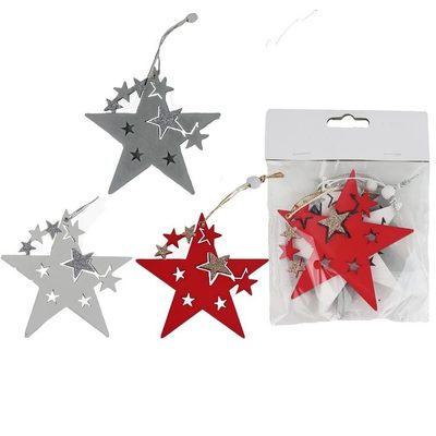 Hvězda k zavěšení, 3 ks D5856 - 10 x 10 x 0,5 cm{% if product.brand.name %} – Morex{% endif %}