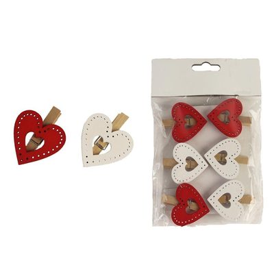 Klipy srdce 6ks D3057{% if product.brand.name %} – Morex{% endif %}