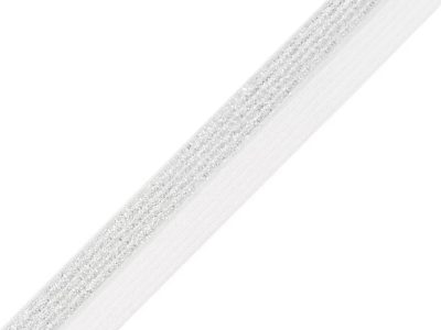 Lemovací pruženka půlená / lampas šíře 17 mm s lurexem METRÁŽ{% if product.brand.name %} – Galanterka{% endif %}