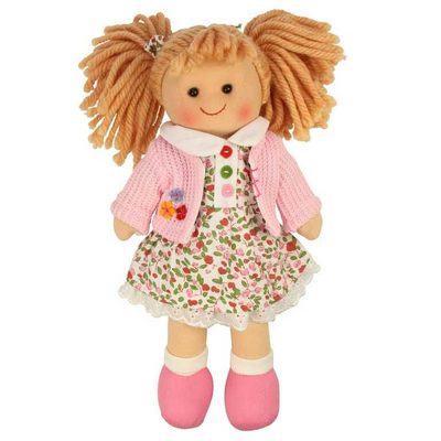 Látková panenka Poppy 28 cm – fotka 3