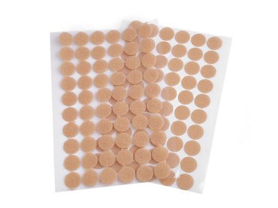 Suchý zip samolepící kolečka Ø15 mm{% if variant.name %} – 3 béžová{% endif %}