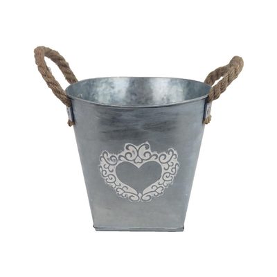Květináč plechový K4277/3 - 18,5 x 19,5 x 17,5 / 22,5 cm{% if product.brand.name %} – Morex{% endif %}