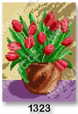 Předloha vyšívací 18 x 24 cm{% if variant.name %} –  1323 květiny 1{% endif %}