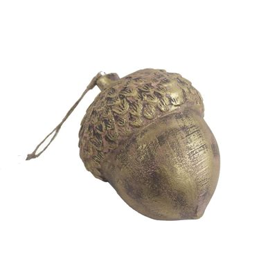 Dekorace žalud k zavěšení D6366/2 - 16 cm{% if product.brand.name %} – Morex{% endif %}