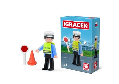 IGRÁČEK Dopravní policista s doplňky v krabičce{% if product.brand.name %} – Efko{% endif %}