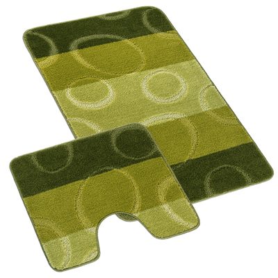 SADA BANY 60x100 + 60x50 cm - s výkrojem Zelená 810/002 sada 60x100, 60x50 cm{% if product.brand.name %} – Bellatex{% endif %}