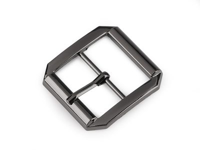 Kovová spona / přezka, průvlek 30 mm{% if variant.name %} – 4 nikl černý{% endif %}