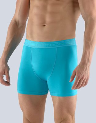 Jednobarevné boxerky s delší nohavičkou Bamboo{% if product.brand.name %} – Gina{% endif %}