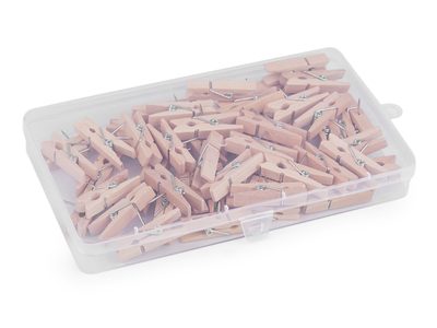 Dřevěné kolíčky s hřebíčkem 7x35 mm v boxu{% if product.brand.name %} – Stoklasa{% endif %}