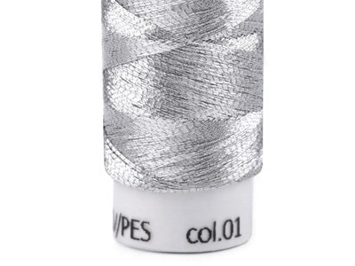 Metalické nitě Karolina 1; 100 m{% if product.brand.name %} – Galanterka{% endif %}