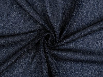 Úplet s lurexem METRÁŽ{% if variant.name %} – 7 (33) modrá tmavá{% endif %}