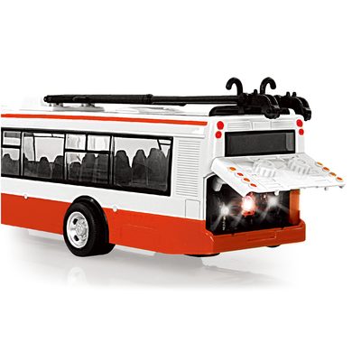 Trolejbus, který hlásí zastávky česky, 28 cm – fotka 3