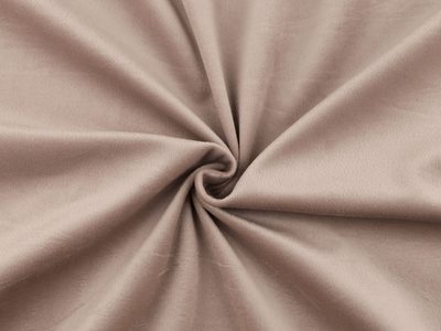 Samet / velvet hladký šíře 280 cm METRÁŽ{% if variant.name %} – 3 (245 g/m²) béžová tmavá{% endif %}