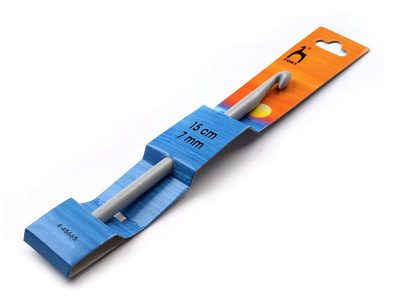 Háček na háčkování vel. 7; 8; 9 a 10 Pony{% if variant.name %} – 7 mm stříbrná{% endif %}