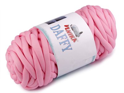 METRÁŽ Příze Daffy silná Marshmallow{% if variant.name %} – 4 (63) růžová sv.{% endif %}