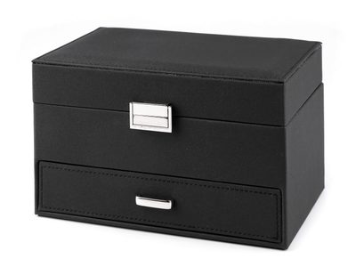 Šperkovnice 14x16x23 cm elegant{% if variant.name %} – 4 černá mat{% endif %}