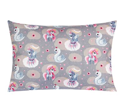 Polštářek VIOLA Šedá,Růžová 45/087 40x60 cm{% if product.brand.name %} – Bellatex{% endif %}