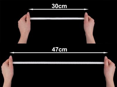 Ozdobná lemovací pruženka šíře 10 mm návin 18 metrů – fotka 1