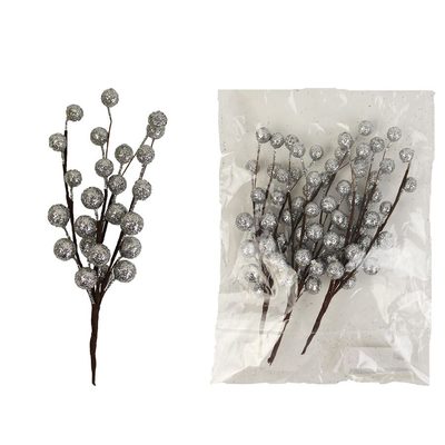Dekorace bobule, 3ks X1668/ST{% if product.brand.name %} – Morex{% endif %}