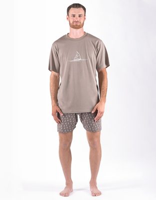 Pánské pyžamo krátké{% if product.brand.name %} – Gina{% endif %}