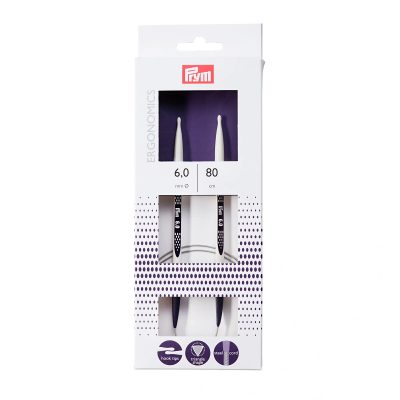 Jehlice kruhová 6mm/80cm ERGO{% if product.brand.name %} – PRYM{% endif %}