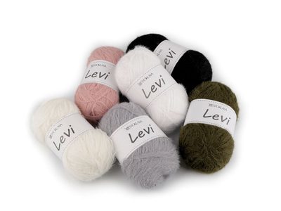 Připlétací a pletací příze Levi 50 g{% if product.brand.name %} – Stoklasa{% endif %}