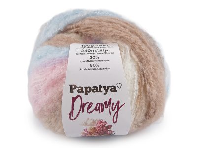 Pletací příze Papatya Dreamy 100 g{% if product.brand.name %} – Stoklasa{% endif %}