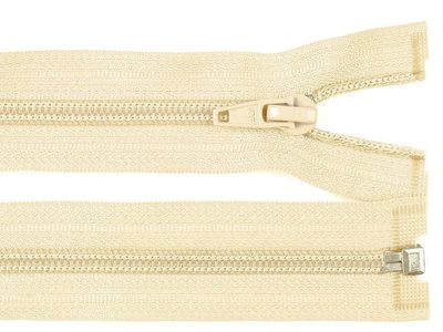 Spirálový zip šíře 5 mm délka 65 cm (bundový) POL{% if variant.name %} – 103 krémová nejsvět.{% endif %}