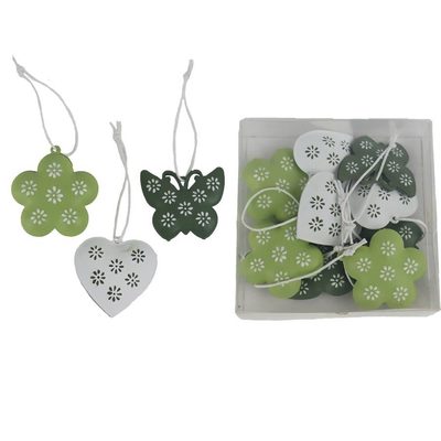 Dekorace k zavěšení, 9 ks K3208 - 4 x 1,2 x 3,2 - 4 cm{% if product.brand.name %} – Morex{% endif %}