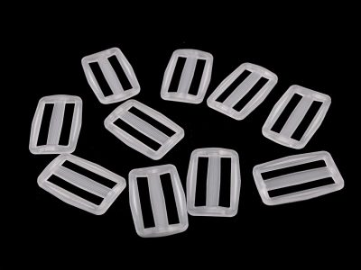 Průvlek šíře 25 mm, 32 mm transparent 10 ks{% if product.brand.name %} – Galanterka{% endif %}