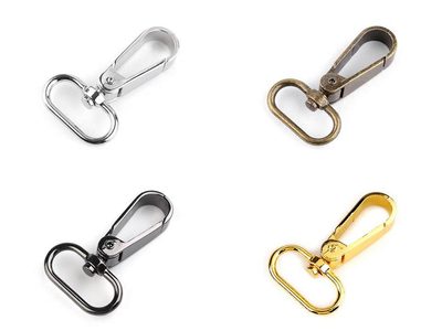 Kovová karabina průvlek 25 mm 2ks{% if product.brand.name %} – Galanterka{% endif %}