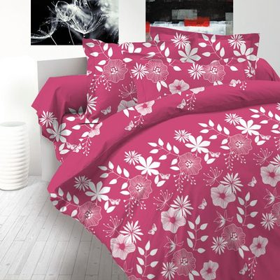 Bavlněné Povlečení COCCONA v Růžové Barvě - 140x200 cm, 70x90 cm{% if product.brand.name %} – Kvalitex{% endif %}