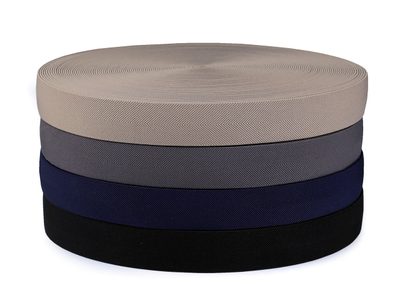 Pruženka s keprovým vzorem na opasky a šle šíře 40 mm METRÁŽ{% if product.brand.name %} – Stoklasa{% endif %}