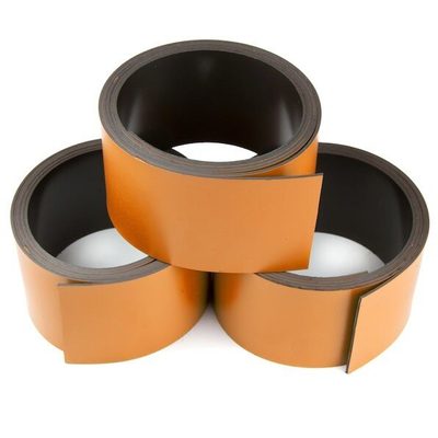 Magnetická páska oranžová 40 x 1 mm balení 3 metry – fotka 2