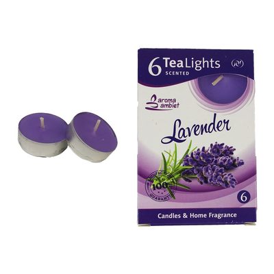 Svíčka čajová LAVENDER 6ks MSC-TL1003{% if product.brand.name %} – Morex{% endif %}