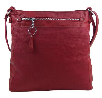 TESSRA Velká červená crossbody dámská kabelka D5580{% if product.brand.name %} – Tessra{% endif %}
