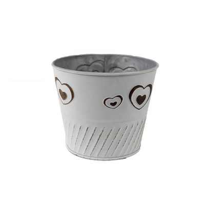 Obal kovový srdce K1899/2 - dia 12 x 10 cm dno 9 cm{% if product.brand.name %} – Morex{% endif %}